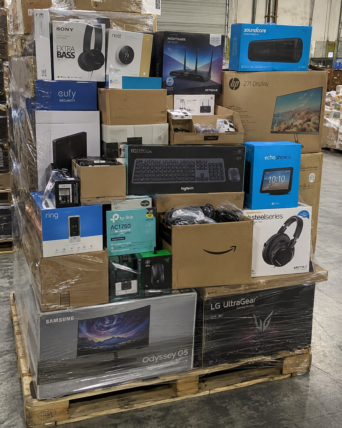 Mixed Electronics & Smart Home Wholesale Pallet - Wholesale Liquidation Pallet | GlobalCart
