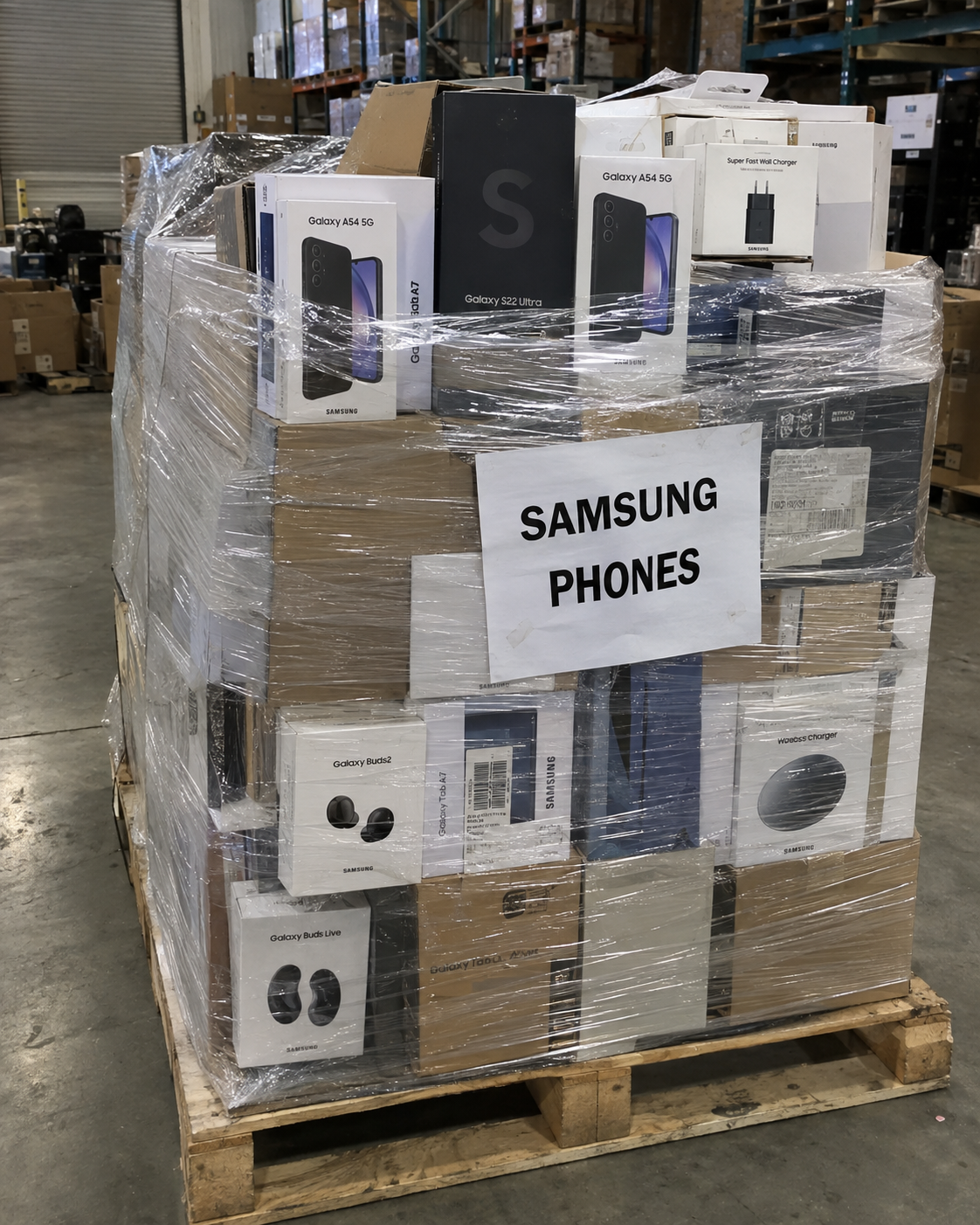Samsung Smartphones & Electronic Wholesale Pallet - Wholesale Liquidation Pallet | GlobalCart