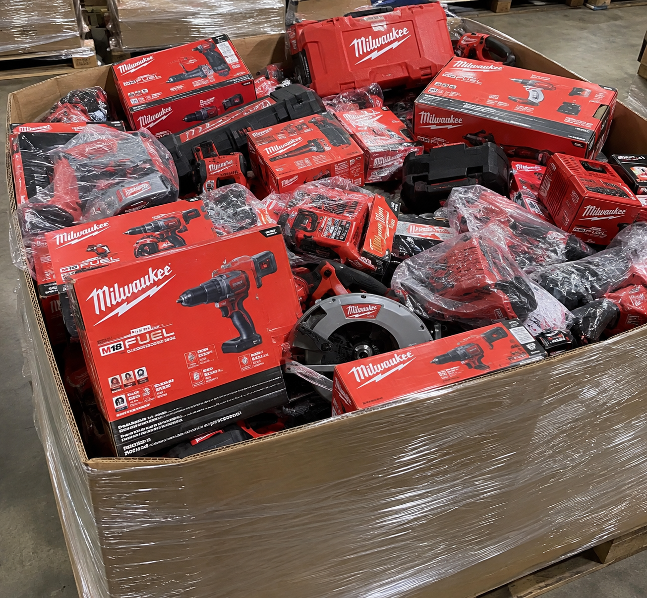 Milwaukee Power Tools Liquidation Pallet - Wholesale Liquidation Pallet | GlobalCart