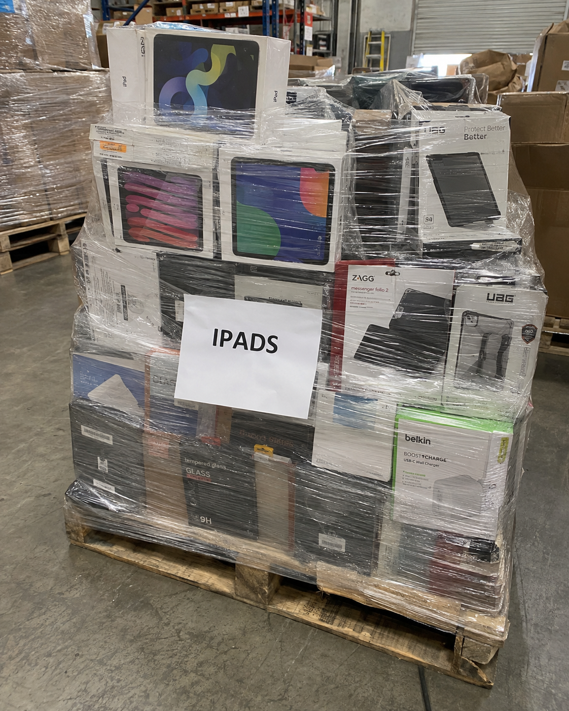Apple Ipad & Accessories Wholesale Pallet - Wholesale Liquidation Pallet | GlobalCart