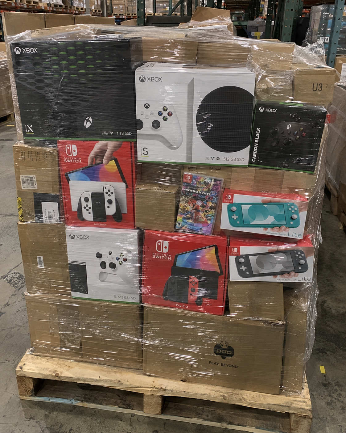 Mixed Gaming Console Return Pallet - Wholesale Liquidation Pallet | GlobalCart